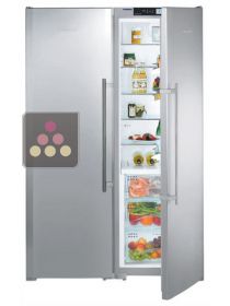 Combined fridge, freezer, ice maker & Biofresh zone LIEBHERR