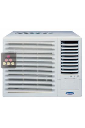 Air conditioner for natural wine cellar for room of up to 100m3 