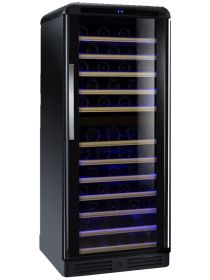 Dual temperature wine cabinet for storage and/or service DOMETIC