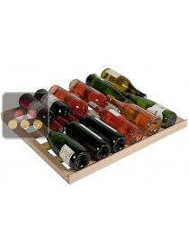 Beechwood storage shelf for large model wine cabinets from the Tradition range La SOMMELIERE