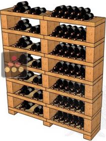 Freestone racks for 168 bottles SANDYLINE