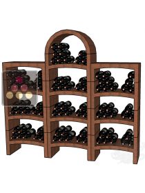 Natural clay racks for 130 bottles CAVINO