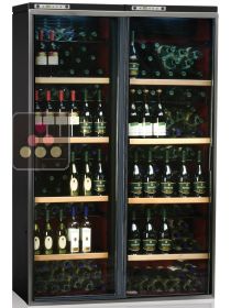 Combined 2 Single temperature wine service & storage cabinets CALICE