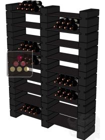 Ceramic racks for 216 bottles RACK IN BLACK