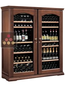 Combined 2 Single temperature wine service & storage cabinets CALICE