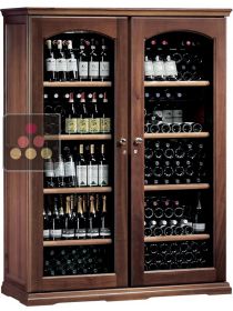 Combined 2 Single temperature wine service & storage cabinets CALICE