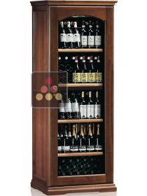 Dual temperature wine cabinet for service and storage CALICE