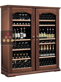Combined 2 multi temperature wine service and storage cabinets CALICE