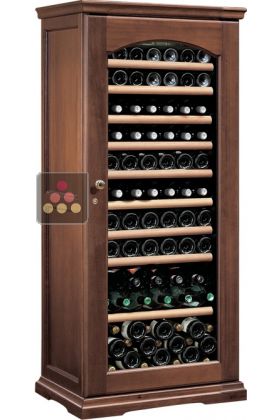 Single temperature wine storage or service cabinet
