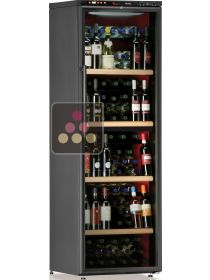 Dual temperature wine cabinet for service and/or storage CALICE