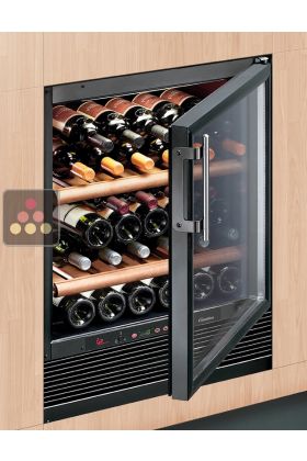 Mono-temperature Wine Cabinet for preservation or service - can be built-in