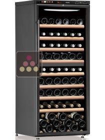 Dual temperature wine cabinet for service and/or storage CALICE