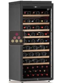 Freestanding multi-temperature wine cabinet for service and storage - Sliding shelves CALICE