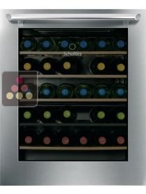 Dual temperature under counter built in wine cabinet for the storage or service SCHOLTES