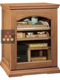 Cigar humidor with temperature and hygrometry management CALICE