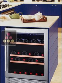 Mono-temperature Wine Cabinet for preservation or service - can be built-in AVINTAGE