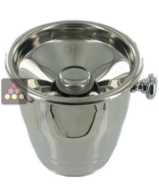 Stainless steel table spittoon  Ma Cave à Vin