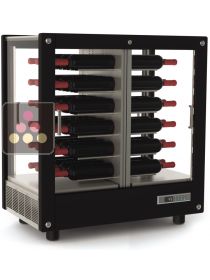 4-sided refrigerated display cabinet for storage or service of wine
 CALICE