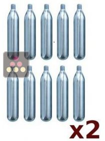 2 Sets of 10 nitrogen cartridges  La SOMMELIERE