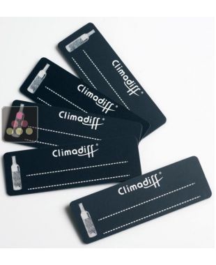 Set of 5 shelf labels CLIMADIFF