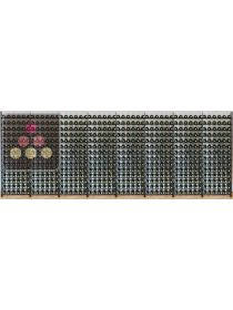 Metallic Wine Library for 672 wine bottles ARCHITECTURE INTERIEURE DU VIN