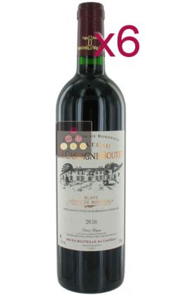 6 bottles of Ch&acirc;teau La Cassagne-Boutet - 2011 -C&ocirc;te de Bordeaux-Blaye