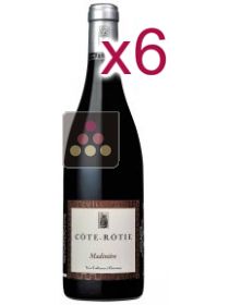 6 Bottles of C&ocirc;te Rotie 2012 - Madini&egrave;re - Domaine Yves CUILLERON Sélection Vin