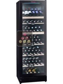 Built in wine cabinet for multi temperature service or single temperature storage  La SOMMELIERE