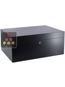 Black lacquered humidor - 500 cigars Adorini