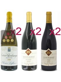 Selection of 6 Red Wines - Burgundy Grands Villages Sélection Vin