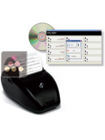 Printer with software to print wine labels for glasses WINE LABEL