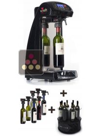 By the glass wine dispenser + Single-temperature Wine cooler for 8 Bottles WINEFIT