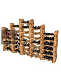 Freestone racks for 408 bottles SANDYLINE