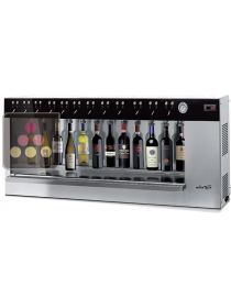 Single temperature 12-bottle wine dispenser with storage system WINE TASTE