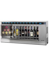 Single temperature 12-bottle self service wine dispenser with storage system WINE TASTE