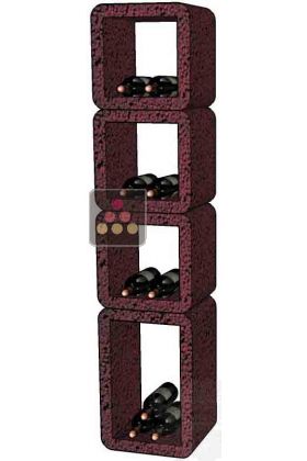 Wine bottle racks made of lava stone - Multi 27 bottles