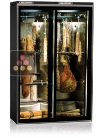 Combination of 2 delicatessen cabinets for up to 100kg with sliding doors CALICE