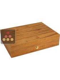 Travel cigar humidor - Spanish cedar veneer Adorini