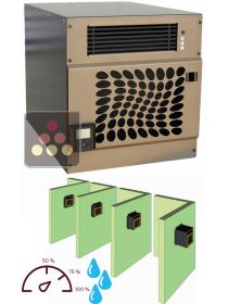 Air conditioner for wine cellar with humidifier and heating système for room of up to 30m3 - through wall FRIAX