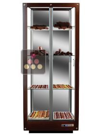 3-sided refrigerated display cabinet for chocolate storage CALICE DESIGN