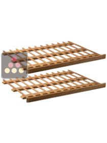 Set of 2 storage shelves: Confort 3&sup2; CLIMADIFF