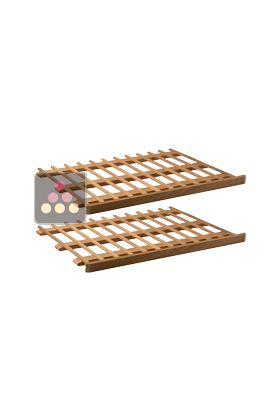 Set of 2 storage shelves: Confort 3&sup2;