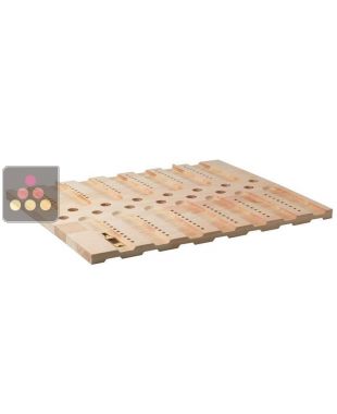 Collector storage shelf - Reversible bordeaux / burgundy CLIMADIFF