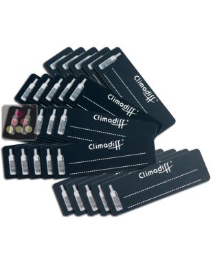 Set of 25 shelf labels CLIMADIFF