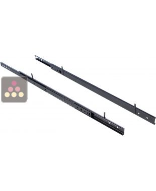 Set of 2 rails for 1 sliding shelf AVINTAGE