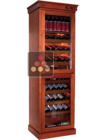 Dual temperature wine storage and service cabinet ELLEMME