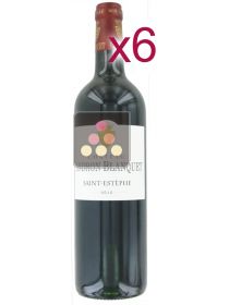 6 Bottles of Saint-Estèphe Cru Bourgeois - 2015 - Château Andron Blanquet Sélection Vin