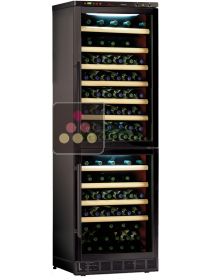 Dual temperature built in wine storage and service cabinet CALICE
