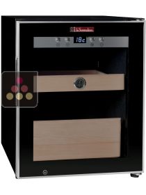 Single Temperature Cigar Humidor with water container humidifier La SOMMELIERE
