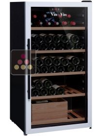 Multi-temperature wine service and storage cabinet VIN sur VIN